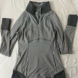 Gray Lululemon Quater Zip